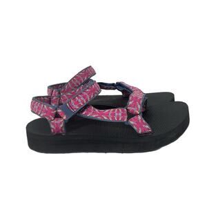 Teva Sandals Universal Midform Women 11 Triton Raspberry Ankle Strap Active Hike
